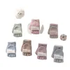 Women's flip-top gloves are made of soft plush material and available in multiple colors with the word "LOVE" as decoration Item Picture